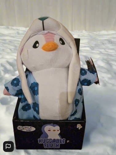 Pudgy Penguins Polar Bear Outfit  Huggable Plush