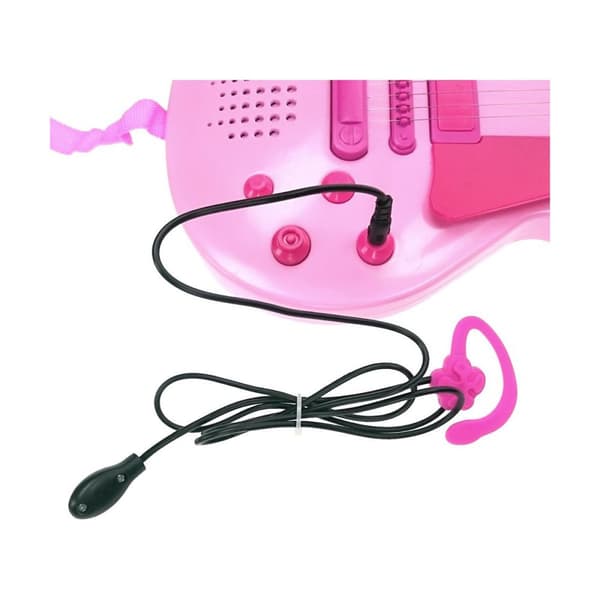 Gitarr för barn Hello Kitty Elektronik Mikrofon Rosa
