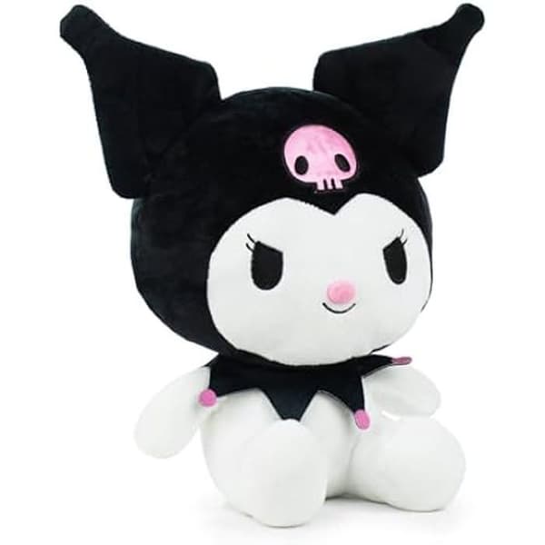 Peluche - PLAY BY PLAY - Kitty och Vänner - Kuromi - 25cm - Idealiskt för spädbarn