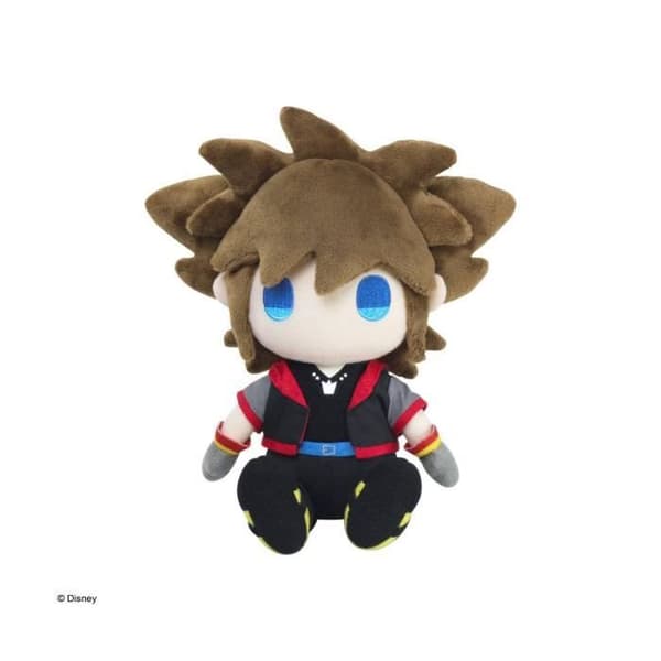 Square-Enix - Kingdom Hearts III - Peluche Sora 19 cm