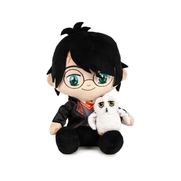 Play by Play - Harry Potter - Peluche Sitting med Djur Harry 25 cm