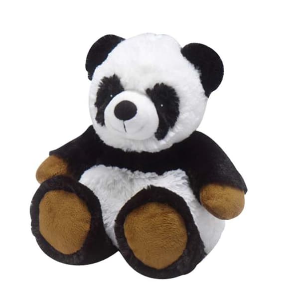 Bouillotte - Soframar - Mysig Plysch Panda - 30 cm - För Bebis - Mikrovågsugnssäker