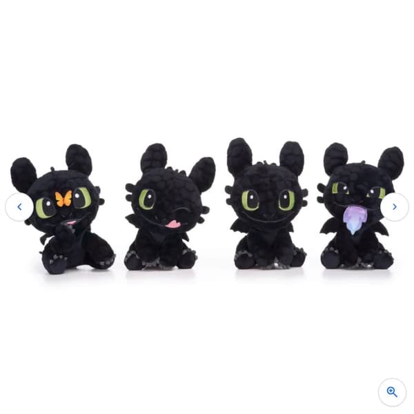 How To Train Your Dragon 18 cm Plush Toothless Expressions 1 Supplied