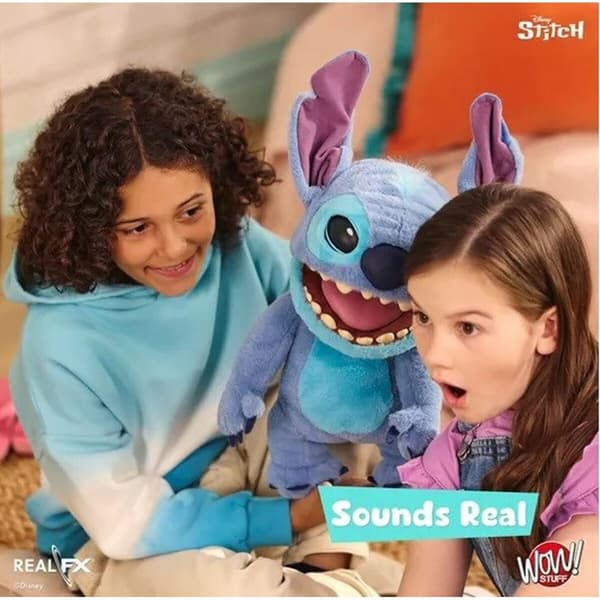 Fluffy toy Stitch DIS-1022-01 Blue