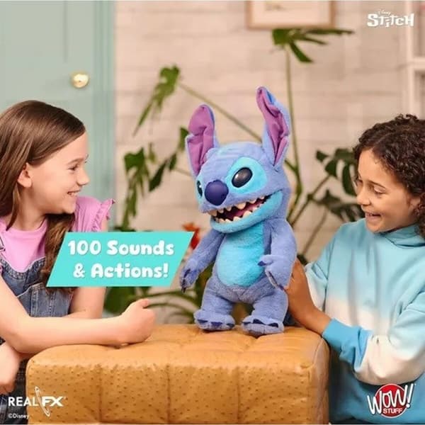 Fluffy toy Stitch DIS-1022-01 Blue