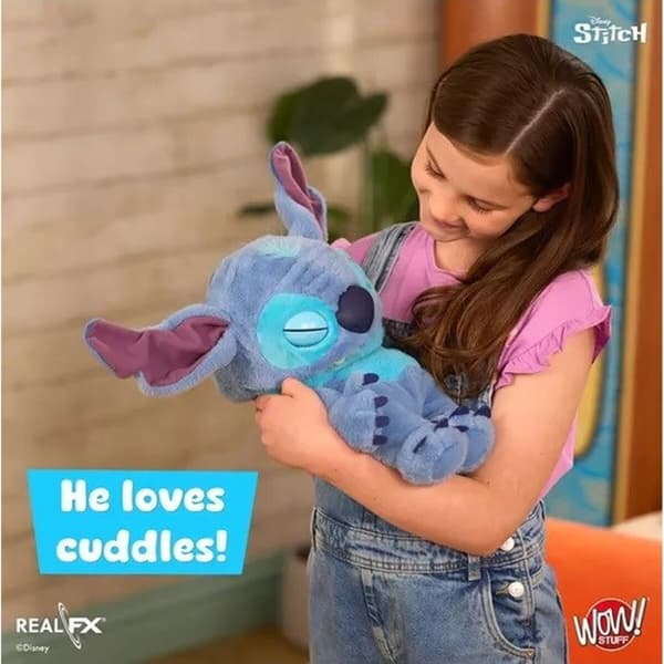 Fluffy toy Stitch DIS-1022-01 Blue