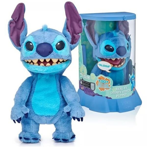 Fluffy toy Stitch DIS-1022-01 Blue