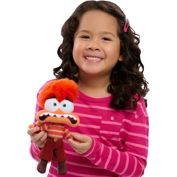 English Disney Pixar Inside Out 2 Anxiety plush toy 20cm