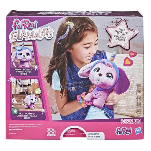 Fur Real Friends Glamalots F1544 Hasbro KOIRA HIHNASSA