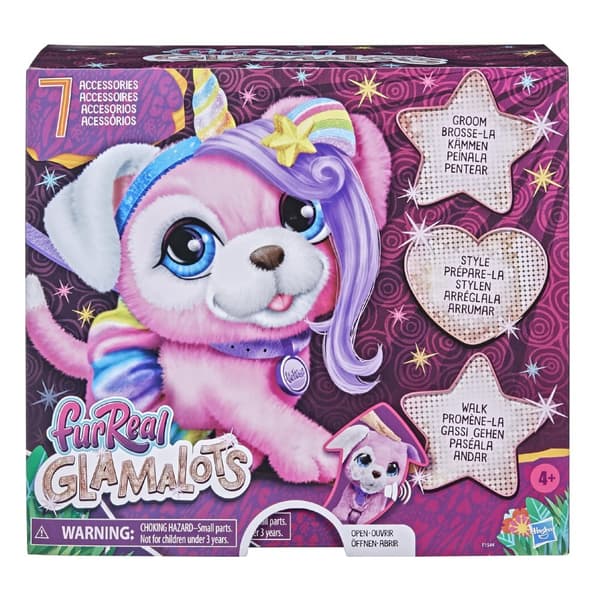 Fur Real Friends Glamalots F1544 Hasbro KOIRA HIHNASSA