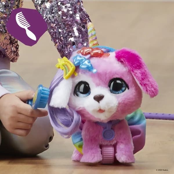 Fur Real Friends Glamalots F1544 Hasbro KOIRA HIHNASSA