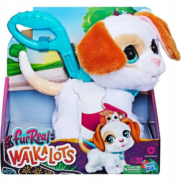 FurReal Interaktiivinen Koira Hihnassa F8132 Hasbro Sounds Fur Real Dog
