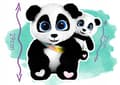 Pikkukuva 6 / 11: TM Toys Interaktiivinen Panda Mami ja Baby Panda Baobao 0372