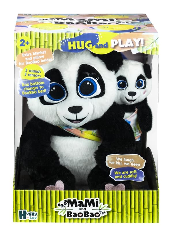 TM Toys Interaktiivinen Panda Mami ja Baby Panda Baobao 0372