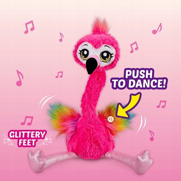 Zuru Pets Alive interaktiv flamingomaskot