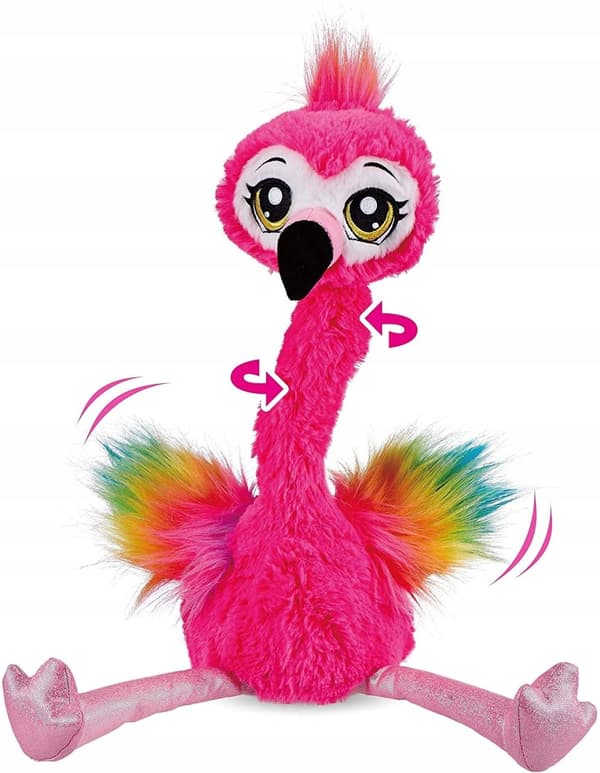 Zuru Pets Alive interaktiv flamingomaskot