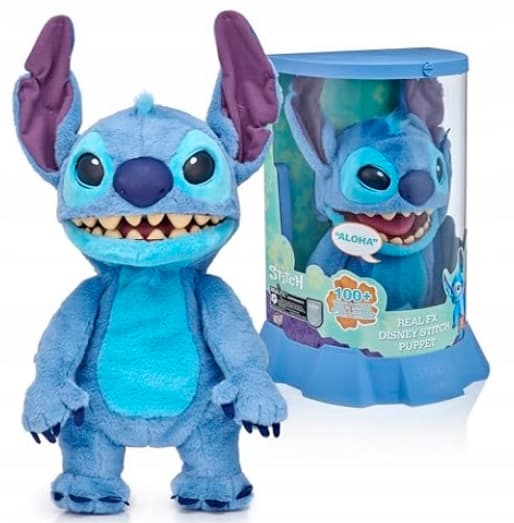 STITCH interaktiv dockmaskot