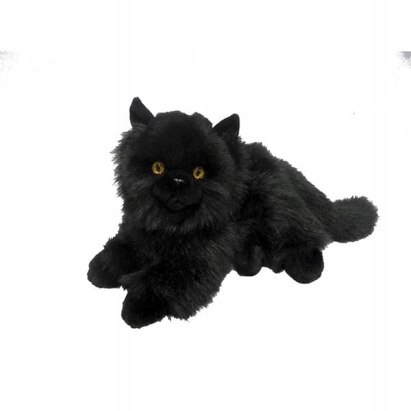 Smily Play Plyschleksak Svart Katt Liggande 85135