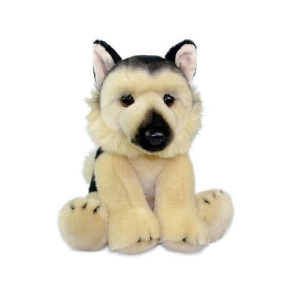 Fluffy Fam Tysk Hund Plyslegetøj 30cm
