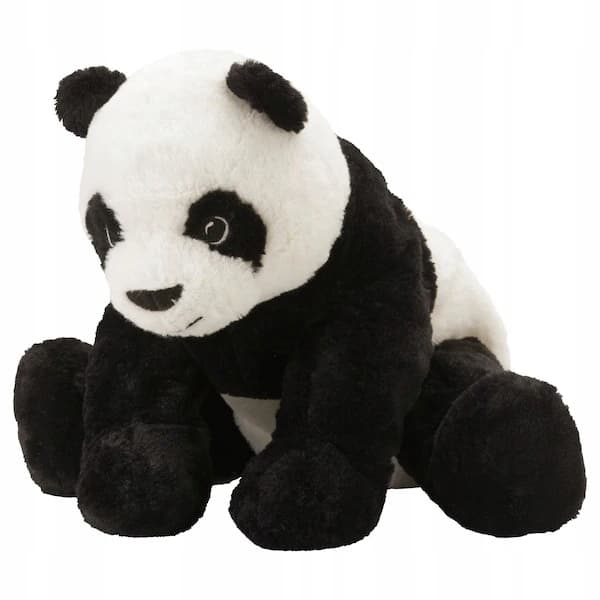 IKEA KRAMIG PANDA STOR PLYSLEGØJ 30 CM PLYSLEGØJ BJØRNEMASKOT