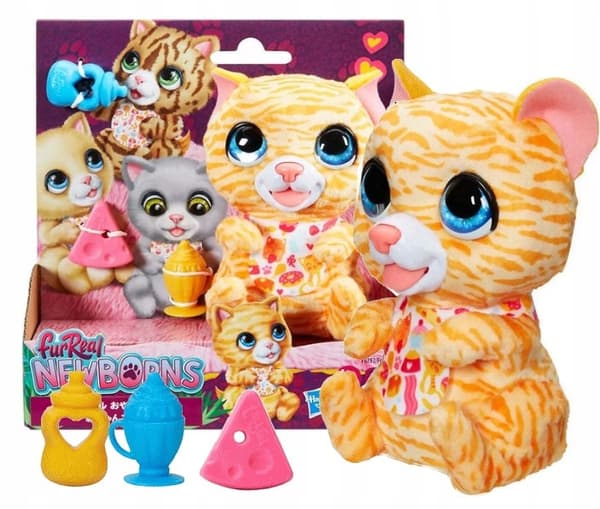 FURREAL NEWBORNS INTERAKTIV KILLING med lyde + tilbehør F6797