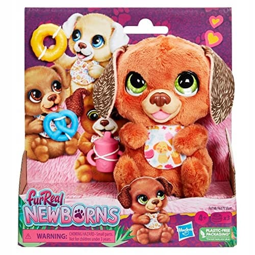Furreal Interactive Dog Nyfödda Hund 2 från Hasbro tillbehör