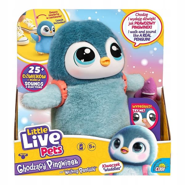LITTLE LIVE PETS PINGVIN Interaktiv GÅTUR