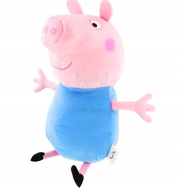 Plyschgosedjur George Pig stor gosedjur 50 cm