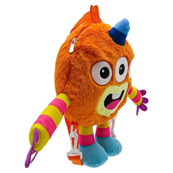 Mjukisdäck - Momonsters - Huhu - Orange - 35 cm