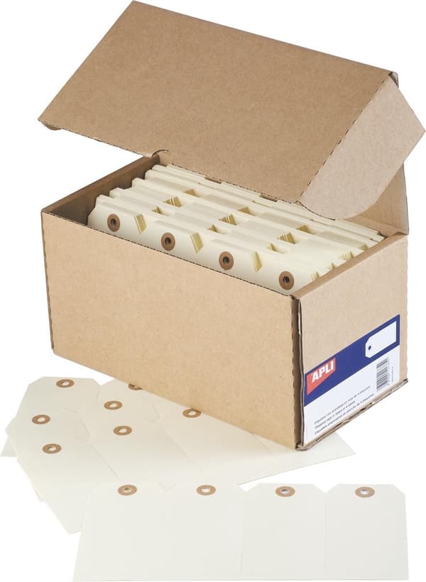 Agipa trådlabels format 38 x 80 mm (bxh)