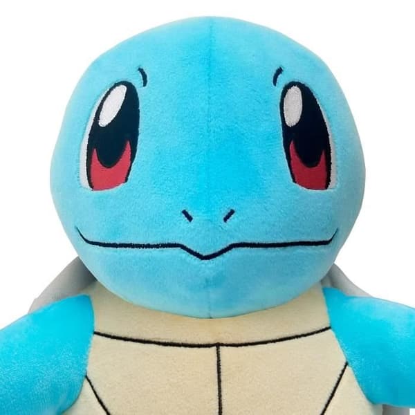 Squirtle plyschleksak (Squirtle) BANDAI - Pokémon - 30 cm - Mycket mjuk - JW0058