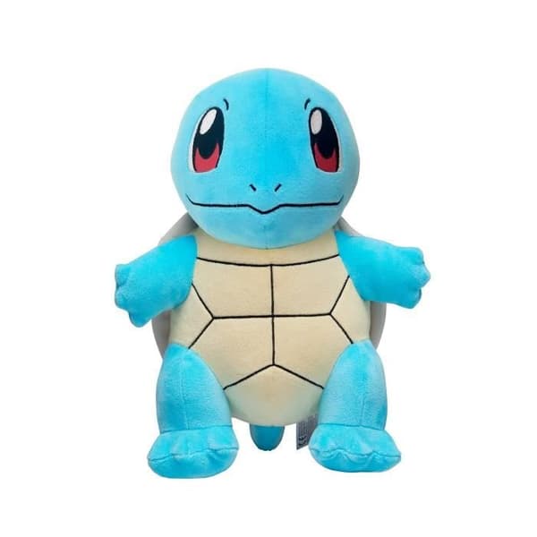 Squirtle plyschleksak (Squirtle) BANDAI - Pokémon - 30 cm - Mycket mjuk - JW0058