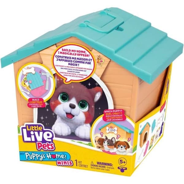 Nischöverraskning - Moose Toys - Orange hund - Slumptal modell - Tillbehör inkluderade - Från 5 år och uppåt