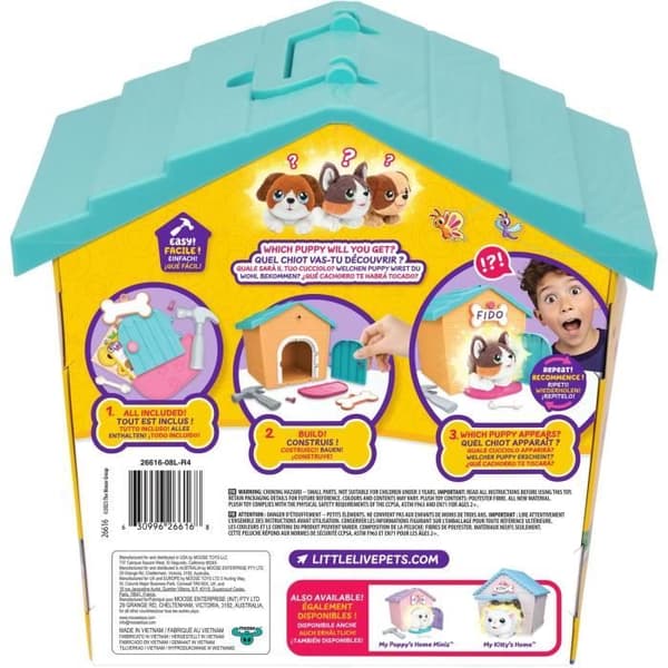 Nischöverraskning - Moose Toys - Orange hund - Slumptal modell - Tillbehör inkluderade - Från 5 år och uppåt