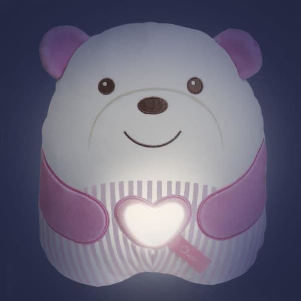 Mjukisdjur Teddybjörn - CHICCO - Rosa - Från födseln