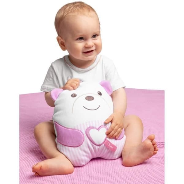 Mjukisdjur Teddybjörn - CHICCO - Rosa - Från födseln