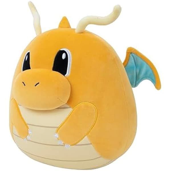 Peluche - SQUISHMALLOWS - Dragonite - 25 cm - Flerfärgad - För barn från 3 år