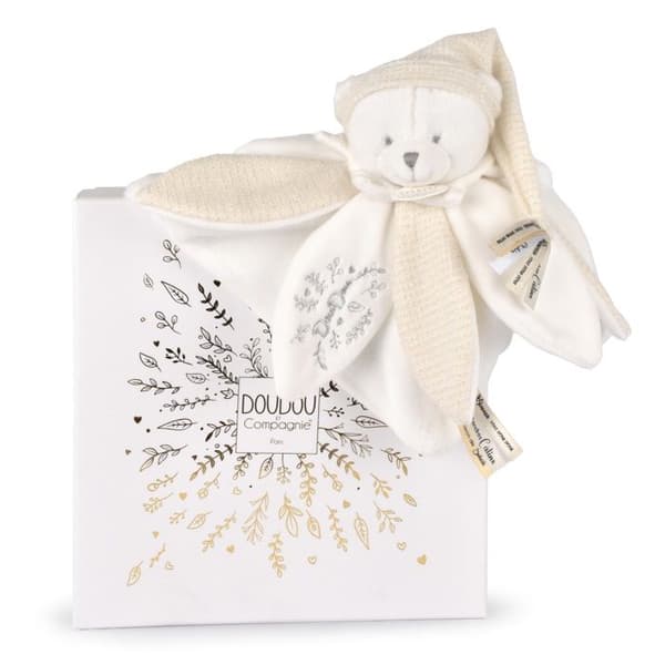 Doudou platt blad Ours