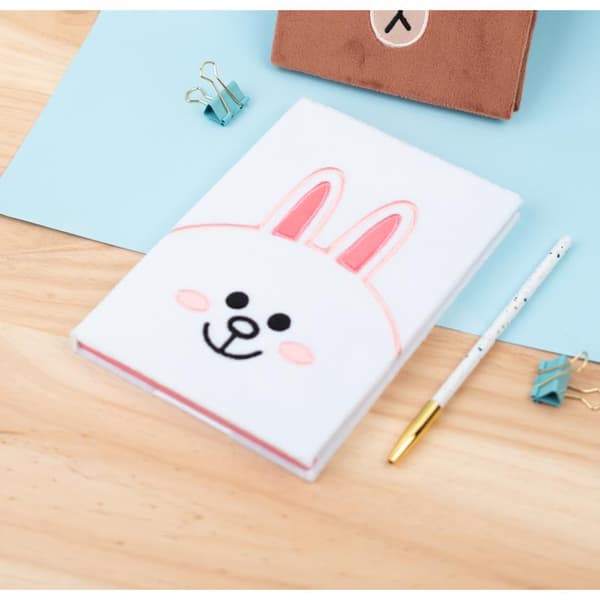 LineFriends-PlushNotebookA5(vit)