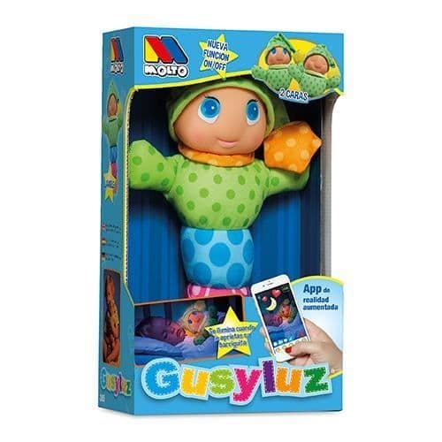 Gusy Luz ® Molto plysch med ljus