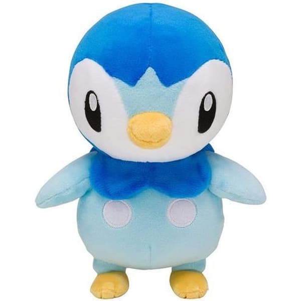 WCT - 97871 - Pokémon Original Plush Piplup Piplup Plinfa - 20 cm