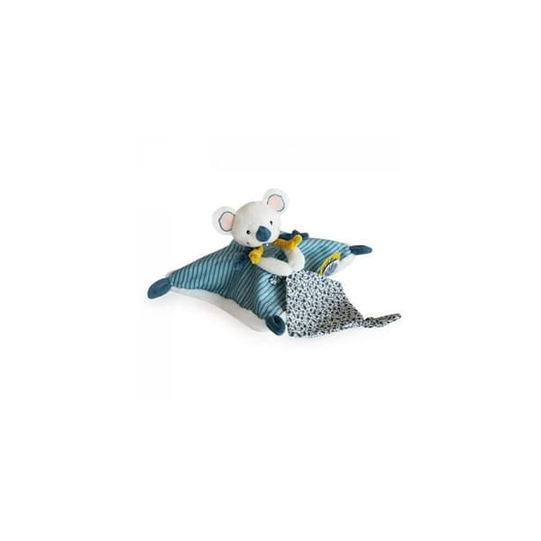 Koalatäcken - Platt - Blå - 25 cm - Yoca the Koala - Doudou et Compagnie
