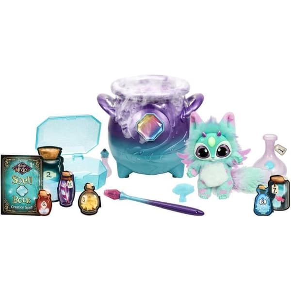 Magic Neon Cauldron - MAGIC MIXIES - Skapa din magiska följeslagare med kitteln