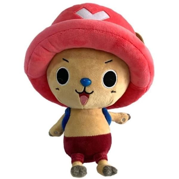 Sakami plyschleksak - One Piece - Chopper V2 - Röd och brun - Blandad - Storlek ej specificerad