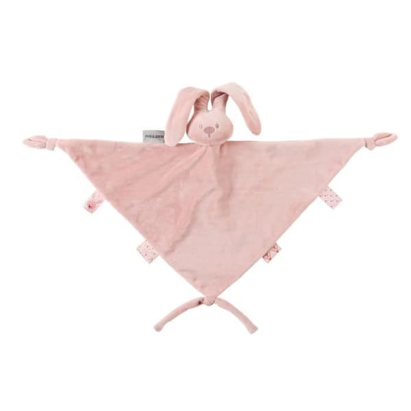 NATTOU Maxi täcke Lapidou - 65 x 40 cm - Från födseln - 100% polyester - Rosa
