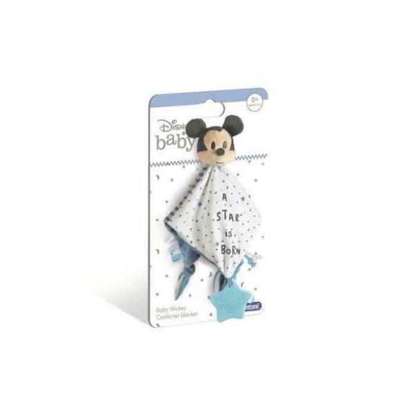 Doudou - Baby Mickey - Soft Swaddle - Stars and Moons - Tandsjukdomar - Stimulerar motoriska färdigheter - Säker