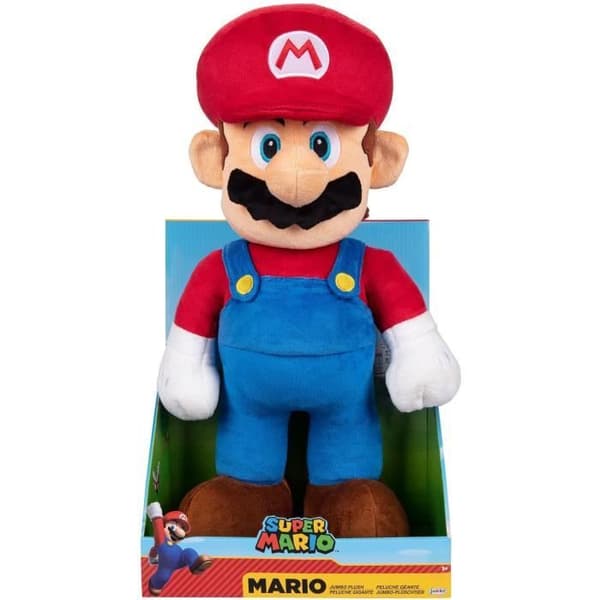 MARIO - Jätte Mario mjukis - 50 cm - JAKKS - 460071