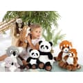 Miniatyrbild 3 av 3: Green Forest Red panda - 20 cm