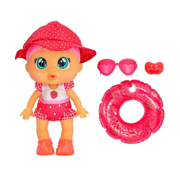 CRY BABY doll - FUN N' SUN - ELLA - Interaktiv leksak - Tillbehör ingår - Färgglad design