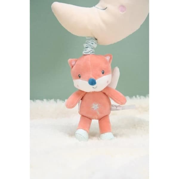 Gipsy Toys - "Les P'tits Féeriques" Fox Music Box - 32 cm - Orange